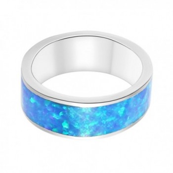 CHOOSE COLOR Birthstone Silver Rainbow in Women's Statement Rings