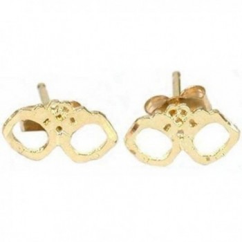 14K Gold Handcuff Earrings - CO113D9PC2X