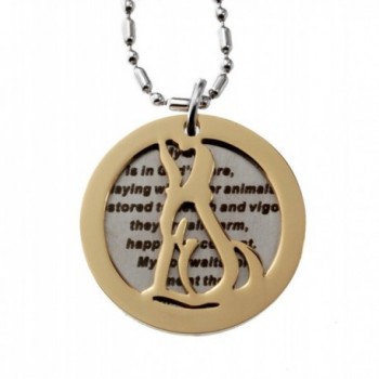 R H Jewelry Stainless Pendant Memorial