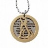 R H Jewelry Stainless Pendant Memorial