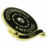 PinMarts Plated Month Outstanding Employee in Women's Brooches & Pins