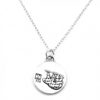 Kevin Anna Perseverance Sterling Necklace