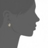 Womens Earrings Crystal Sterling Earnuts