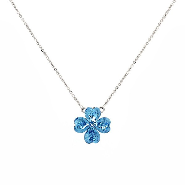 JOSYJSP Platinum Necklace Swarovski Valentines - CZ1882MRRH2