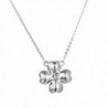 JOSYJSP Platinum Necklace Swarovski Valentines in Women's Pendants