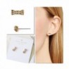 Kate Spade New York Ready Set Bow Stud Earrings - Clear/Gold - CF12MAZ6N9P