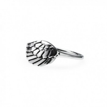 Sterling Silver Angel Wing Ring in Women's Wedding & Engagement Rings