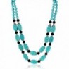 Stunning Simulated Turquoise Necklace Earrings