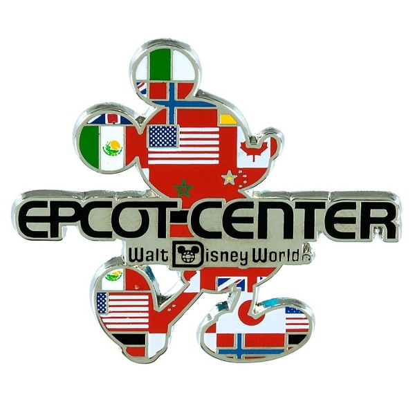 Disney Mickey Mouse Silhouette Epcot Center Logo Pin - Walt Disney World - CI17XXS8LLO