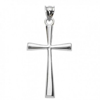 Sterling Silver Dainty Cross Pendant (3 sizes available) - CP12NUQ8H67