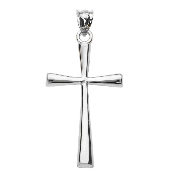 Sterling Silver Dainty Cross Pendant (3 sizes available) - CP12NUQ8H67