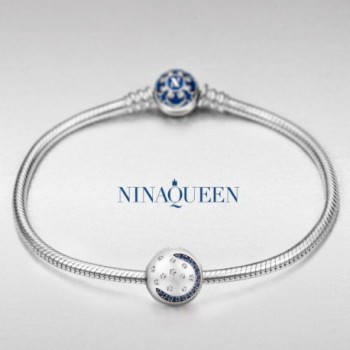 NinaQueen Sterling Bracelets Christmas Anniversary in Women's Charms & Charm Bracelets