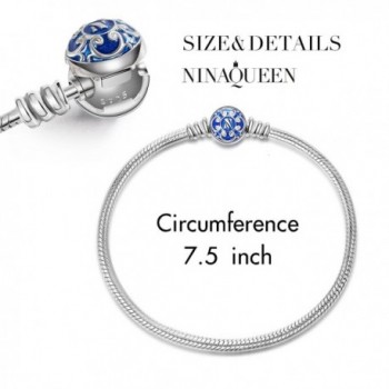 NinaQueen Sterling Silver Bracelet Charms