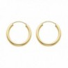 14k Yellow Gold 2mm Thickness Endless Hoop Earrings (18 x 18 mm) - CT116GOXK85