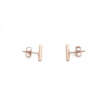 Midi Plated Rounded Earrings HONEYCAT
