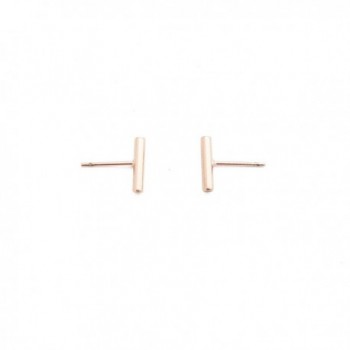 Midi Plated Rounded Earrings HONEYCAT in Women's Stud Earrings