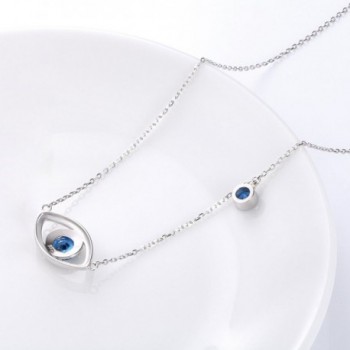 Necklace Sterling Silver Cubic Zirconia in Women's Pendants