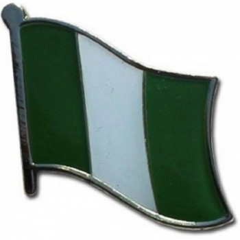 Nigeria Country Flag Small Metal Lapel Pin Badge ... 3/4 X 3/4 Inches ... New - CY1182G9X4P