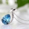 T400 Jewelers Waterdrop Necklace Swarovski in Women's Jewelry Sets