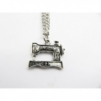 Ancient Machine Necklace Seamstress Pendant