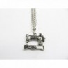 Ancient Machine Necklace Seamstress Pendant in Women's Lockets