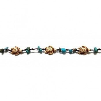 Turtle Turquoise Anklet Bracelet cm Handmade