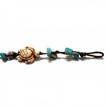 Turtle Turquoise Anklet Bracelet cm Handmade in Women's Anklets