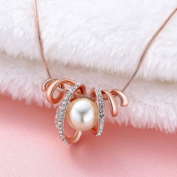 Kemstone Cream Mussels Necklace Jewelry