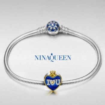 NinaQueen Sterling bracelet Anniversary Birthday in Women's Charms & Charm Bracelets