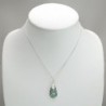 Sterling Beautiful Abalone Teardrop Necklace in Women's Pendants