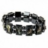 4030165 Saints Hematite Bracelet Stretch