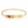 Bling Jewelry Jeweley Bracelet Engraving in Women's ID Bracelets