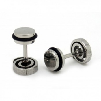 Chelsea Jewelry Collections Screw back Stainless in Women's Stud Earrings