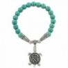 Falari Turtle Lucky Charm Natural Stone Bracelet Turquoise B0004-TQ - CC12BYHDNPN