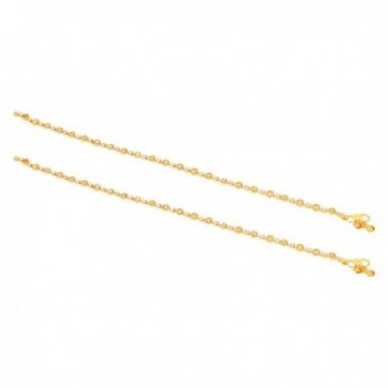Rhinestone Crystal Ghungroo Anklets Bollywood