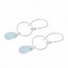 NOVICA Sterling Chalcedony Gemstone Earrings