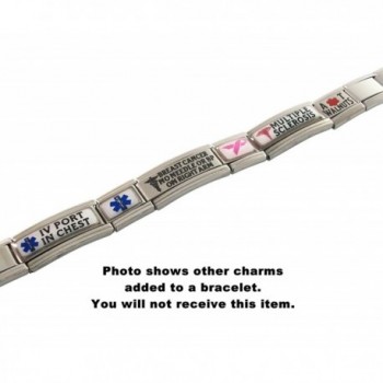 Breast Cancer Medical Italian Bracelet