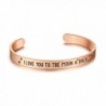 Bracelets girlfriend Anniversary Valentines Christmas - Smooth-Rose gold - C218655SNH4