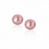 Sterling Silver 6 7MM Fresh Earrings