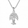 Intertwined Branches Binding Sterling Necklaces