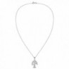 Intertwined Branches Binding Sterling Necklaces in Women's Chain Necklaces