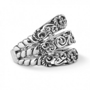 Signature Sterling Silver Three Ring