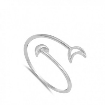 Thin Arrow Adjustable Sterling Silver