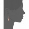 1928 Jewelry Flower Dangle Earrings