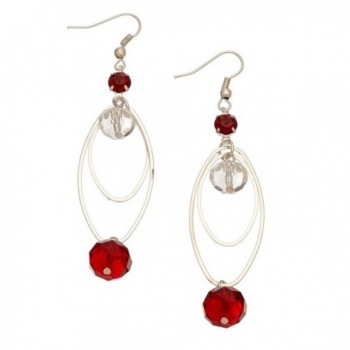 Christmas Facet Bead Pierced Earrings - CN11MFONPUN