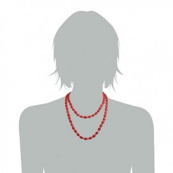 Jane Jewelry Clothing Necklace Fn1274 Red