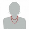 Jane Jewelry Clothing Necklace Fn1274 Red