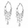 Bling Jewelry Bohemian Chandelier Stainless in Women's Hoop Earrings