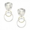 Marjorie Baer Earring Layered Silver