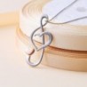 Sterling Silver Musical Pendant Necklace in Women's Pendants